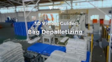 Automated Bag Depalletizing with 3D Vision Guidance | Machine Vision | Robotics | Automation