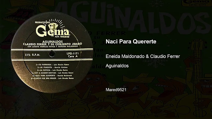 Naci Para Quererte -  Eneida Maldonado Con Claudio...