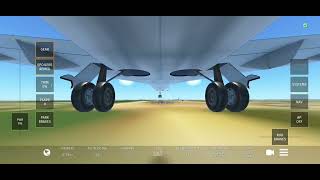 Landing Japan airlines CRJ-200