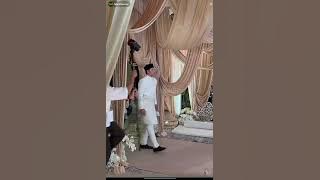 Ketibaan Fattah Amin ke Akad Nikah Bersama Amira Othman