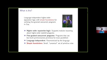 Iris tutorial POPL 2021