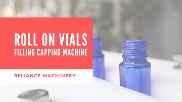 10 ml Filling Capping Machine for Roll On Essential Oil Roll On Vials made in China Reliance
