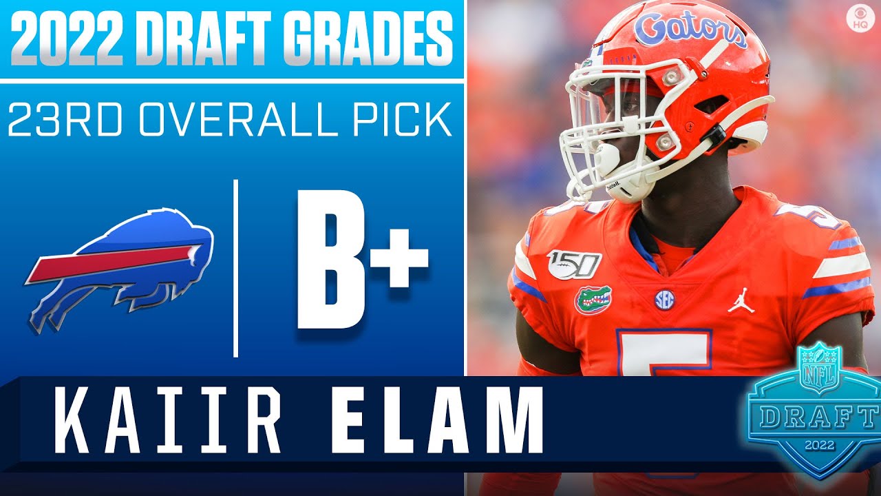 Bills fill MAJOR NEED with CB Kaiir Elam at No. 23