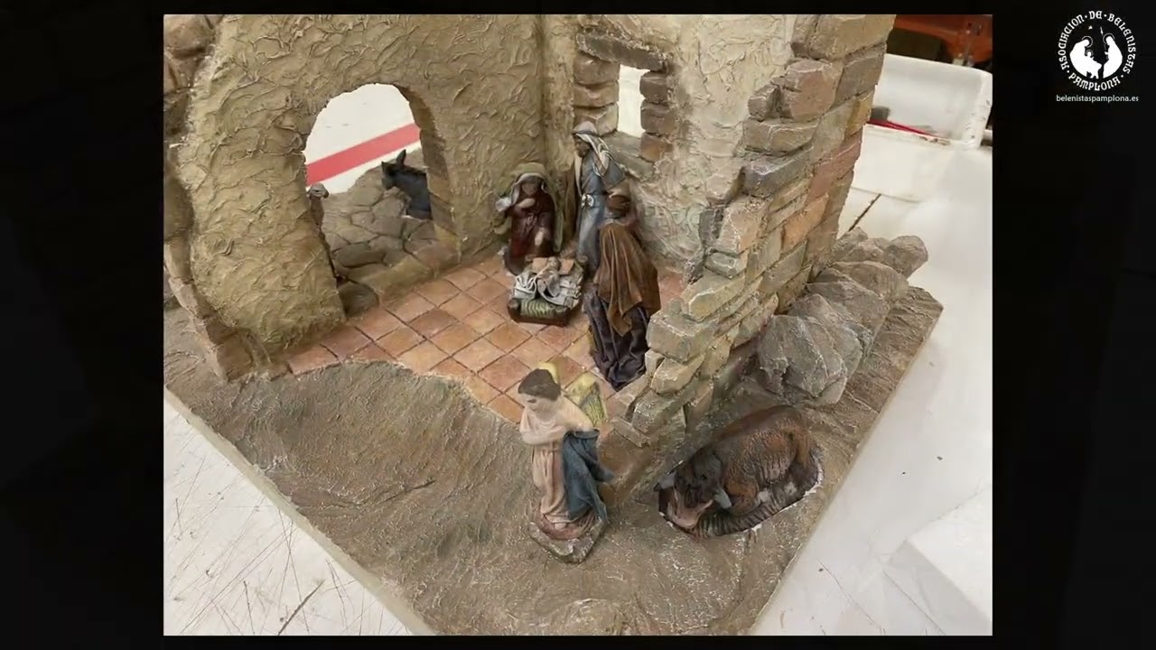 Cursos de Belenismo - Construcción de un portal