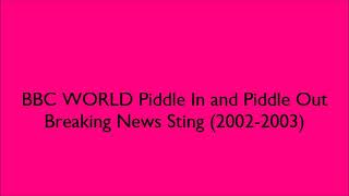 BBC WORLD Piddle In and Piddle Out Breaking News Sting (2002-2003)