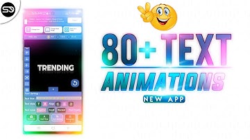 Text Animation App for android 2020 || Best Text animation app 2020 || 80+ text animations