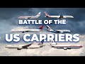 Big 3 Battle: United Airlines vs Delta Airlines vs American Airlines