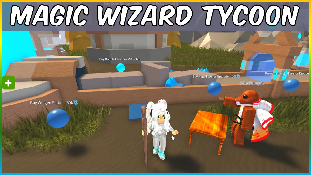 Having Fun In Magic Wizard Tycoon 2 Players 🧙‍♂️ Roblox Magic Wizards