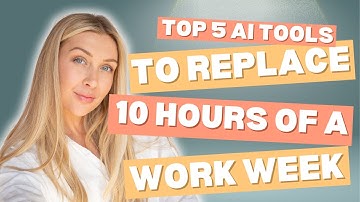 Top 5 AI Tools to Replace 10 Hours of Work a Week (No Code Needed!)