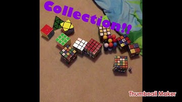 My First Video And Cube Collection!!