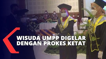 Wisuda UMPP dengan Prokes Ketat