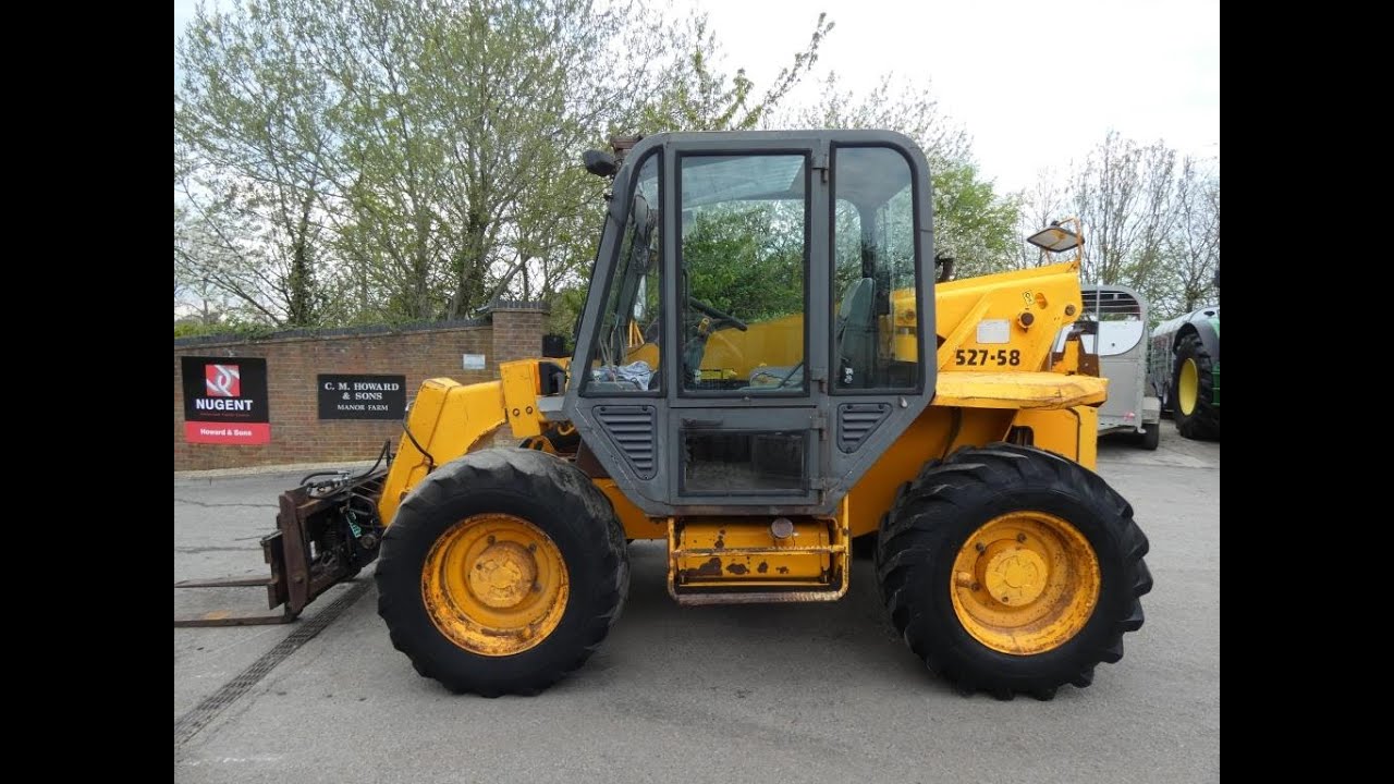 JCB 527-58 FARM SPECIAL PLUS WALK ROUND VIDEO