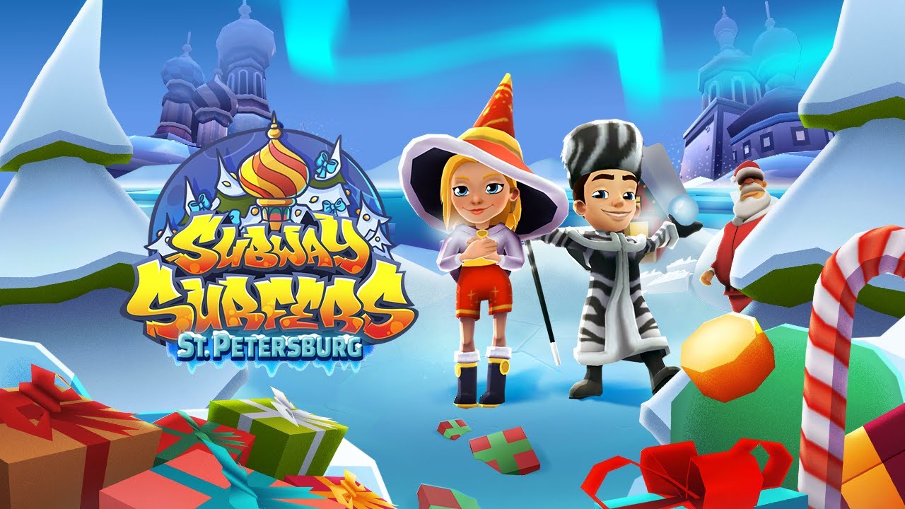 Subway Surfers St. Petersburg em Jogos na Internet