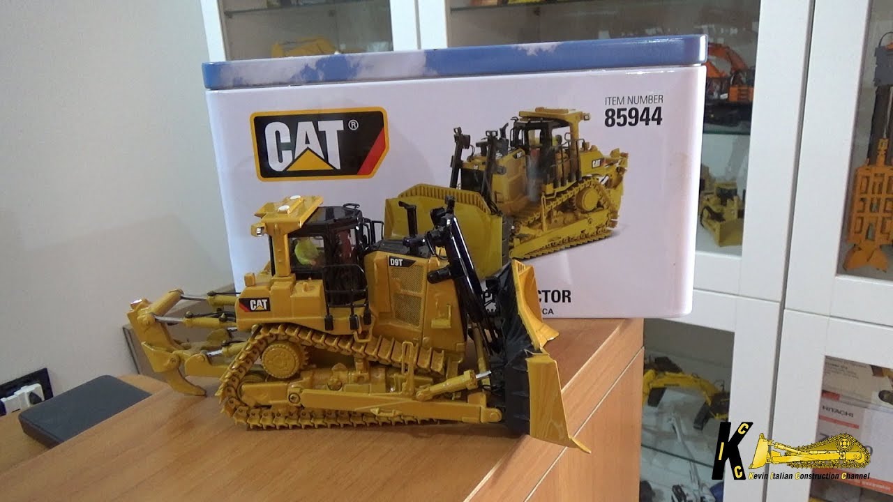 Trator De Esteira Caterpillar D9T Com Ripper 1:87 HO Diecast Masters 187 Dcm 85209 5 W8lk3hwa1s