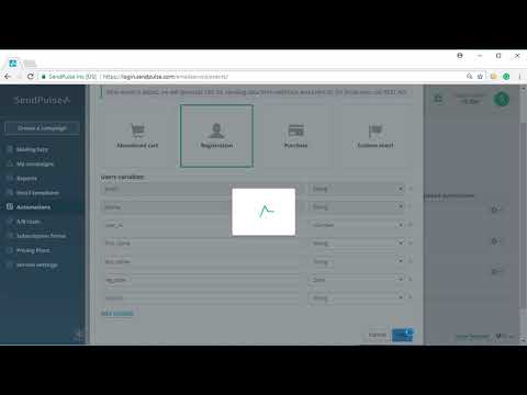 How to send a "thank you" email after registration