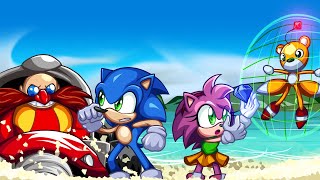 Sonic & Amy Survived!!! Great No Death!!! | Sonic: Calm Before the Storm