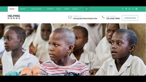 HelpingHands Charity WordPress Theme Installation and Demo Import- A How To Guide