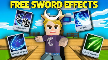💥 SECRET Method to Unlock ALL Sword Effects FREE! | BedWars Blockman Go
