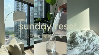 Sunday Reset Morning Routine