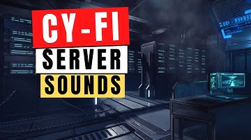 🔊 Server Room Ambience 🔊 Quiet Cy-Fi 🔊 サーバールームのサウンド 🔊 Serverraum-Sounds 💤100% Relax ASMR