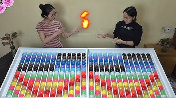 👯‍♂️ Color Ball Sorting Game | Relaxing Puzzle Challenge with a Friend 🎨