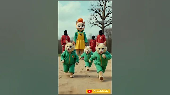 Watch the video about Kittens Play Squid Game! The Cutest Survival Show Ever!VID34