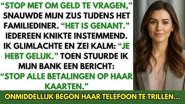 Mijn zus zei: ‘Stop met om geld te vragen.’ Ze wist niet dat ik haar $40.000 schuld betaal.