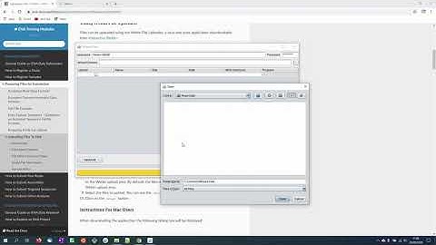 How To Use ENA Webin File Uploader