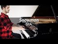 SNOWMAN - SIA | Piano Cover + Sheet Music