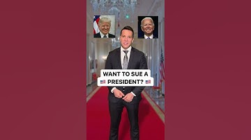 Can You Sue A U.S. President? Lawyer Answers - Law By Mike TikTok Shorts