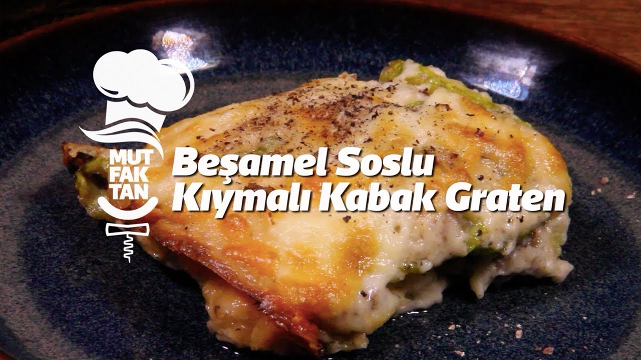 Beşamel Soslu Kabak Sarma Beşamel Soslu Kabak Sarma