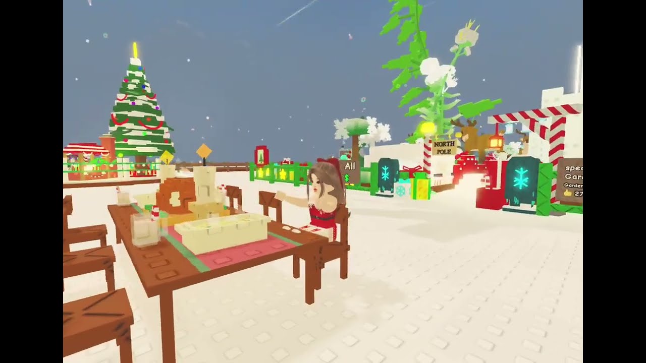 Christmas dinner on Grow a Garden 2025