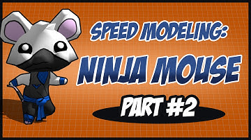 Blender Speed Modeling : Unwrapping (Part 2 of 3)