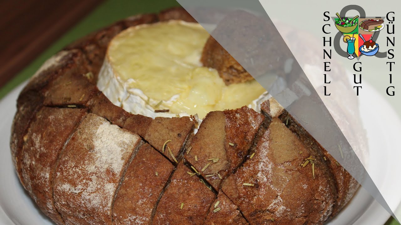 Gebackenes Brot mit Camembert Dip: Schnell, Gut &amp; Günstig Kochen ...