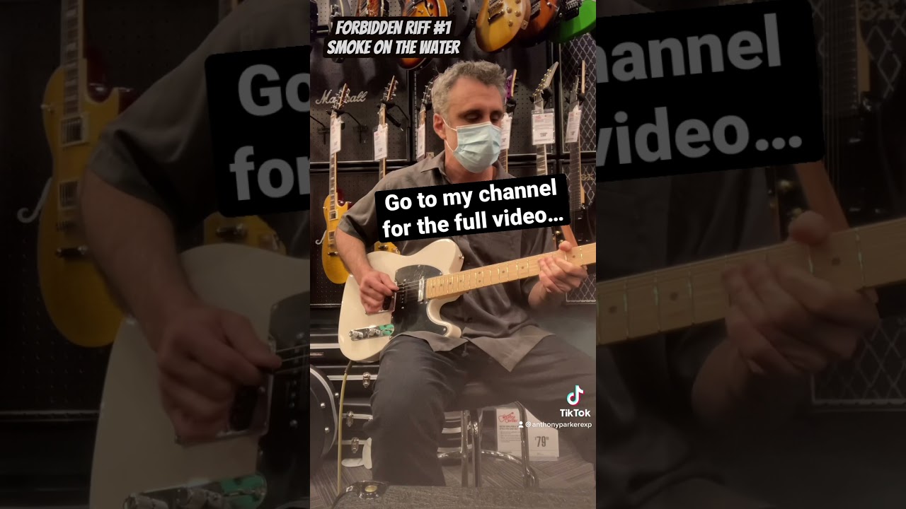 Playing the forbidden riff at guitar center #guitar #guitartok #fyp #g, playing forbidden riff at guitar center