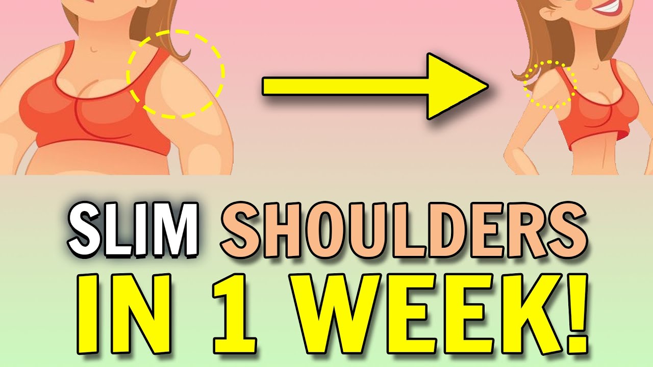 Slim Shoulder Size In 1 Week Challenge [Shoulder Size Reduction
