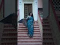 what a beautiful saree of blue colour #sarees #sarees #song #shorts