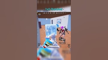 1v2 Clutched 😍! #1v2 #clutch #tricks #shorts #trustonallah