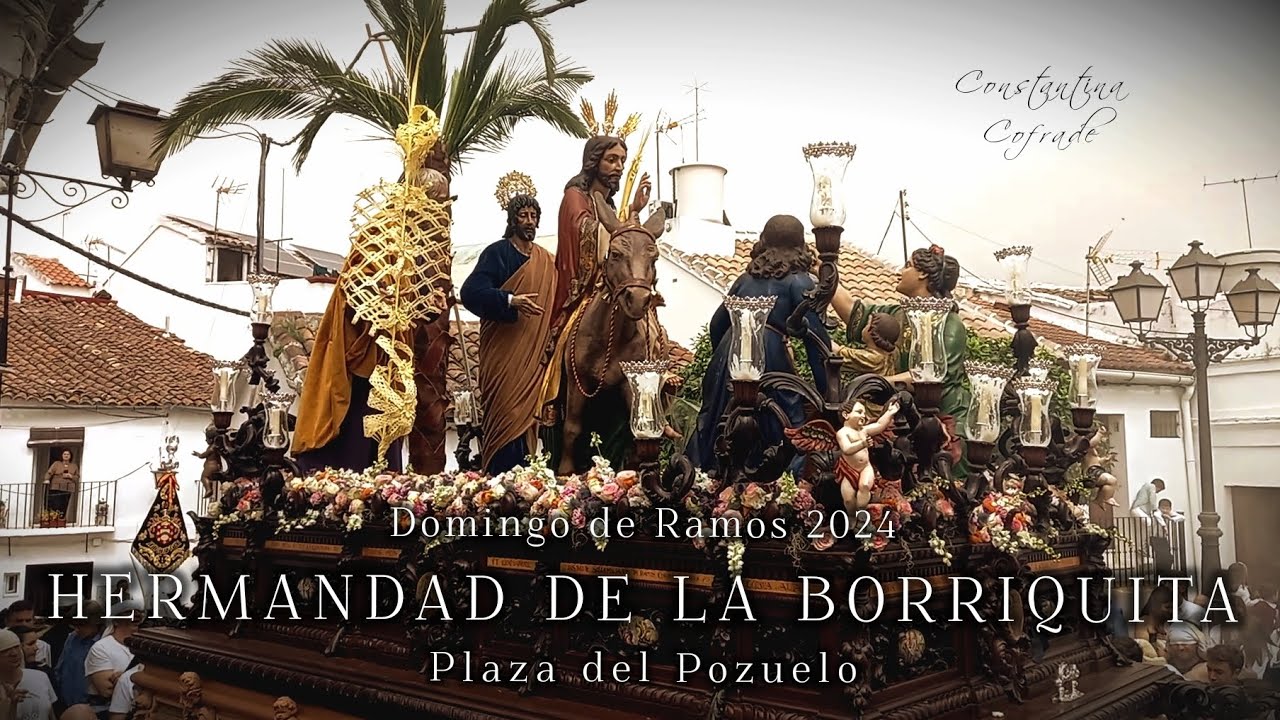 #SSantaConstantina24 | La Borriquita | Plaza del Pozuelo | BCT Zoílo Ruiz-Mateos (Rota)