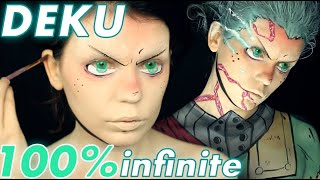 Deku Cosplay Midoriyas Infinite 100% Full Cowl Transformation