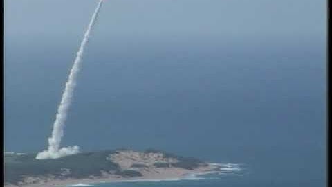 Aegis Ballistic Missile Defense System Missile, Target Launch And Intercept.