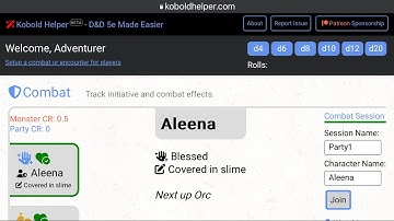LATEST! I built a D&D 5e combat tracker. It is a free web app. It does random encounters too.