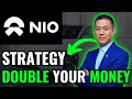 Huge nio partnerships  major nio news  simple double your money strategy with nio nio niostock