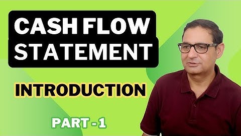 CASH FLOW Statement- Introduction  Part-1 Class 12th Accounts Session 2024-25
