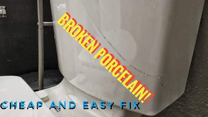 Cracked toilet fix! No leak, no plumber, just a cheap fix. - DayDayNews