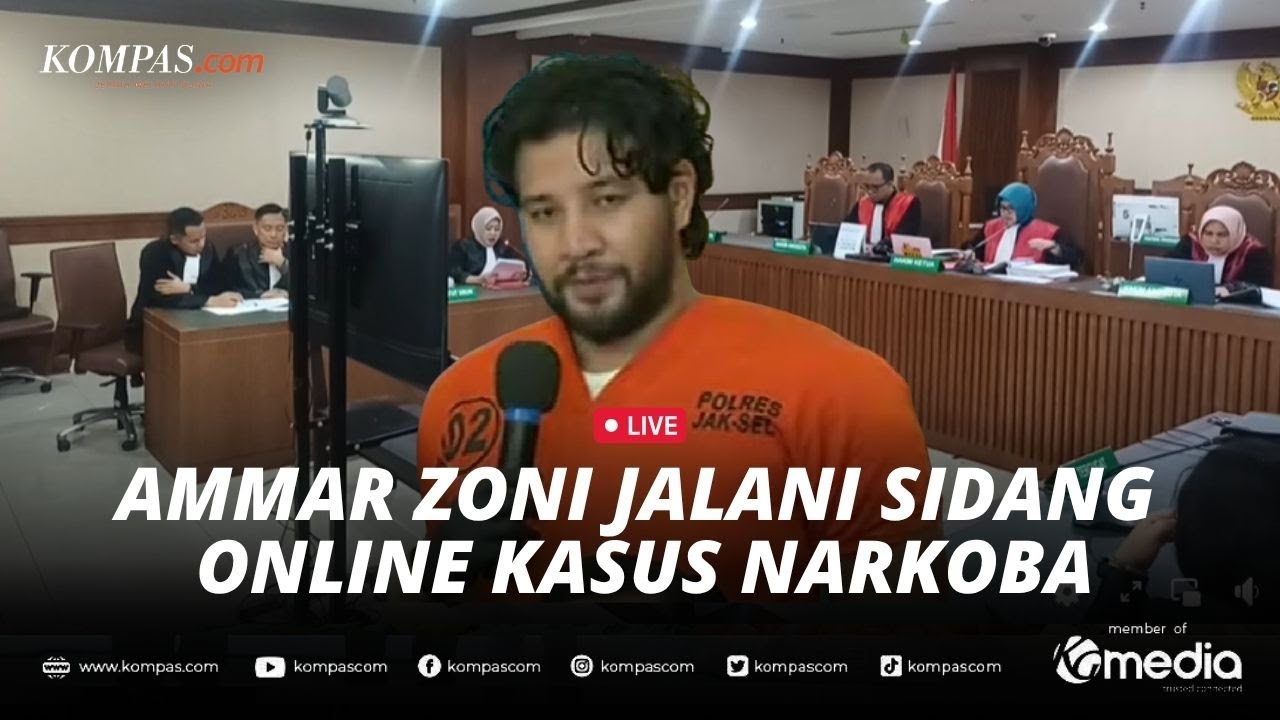 🔴LIVE - Ammar Zoni Ikuti Sidang Perdana Kasus Narkoba dari Lapas Nusakambangan