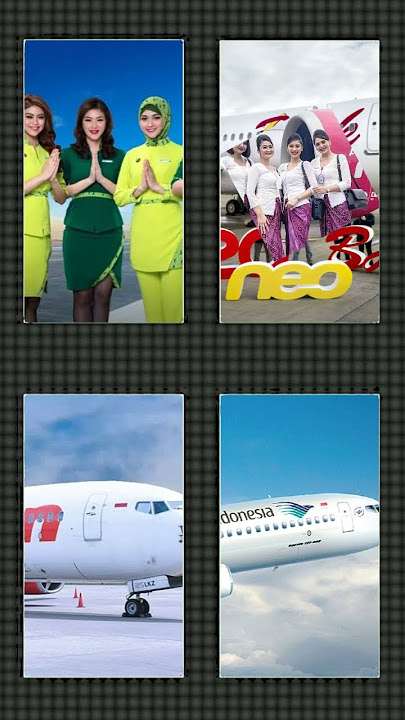 pramugari pesawat Citilink, Batik air, Garuda indonesia, Lion air