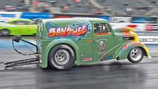 UK Outlaw Anglia Drag Racing Compilation