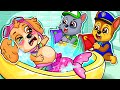 Paw Patrol The Mighty Movie | SKYE Mermaid Has A Baby?! Brewing Cute Pregnant? Rainbow 3