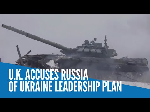 UK accuses Russia of Ukraine leadership plan